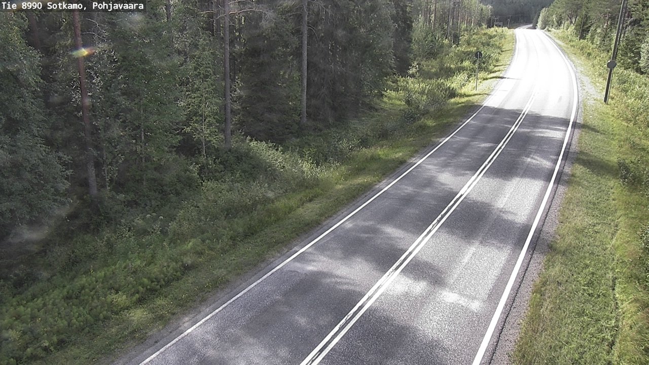 Kelikamerat Kuva Tie 8990 Sotkamo, Pohjavaara, Sotkamo, Kainuu