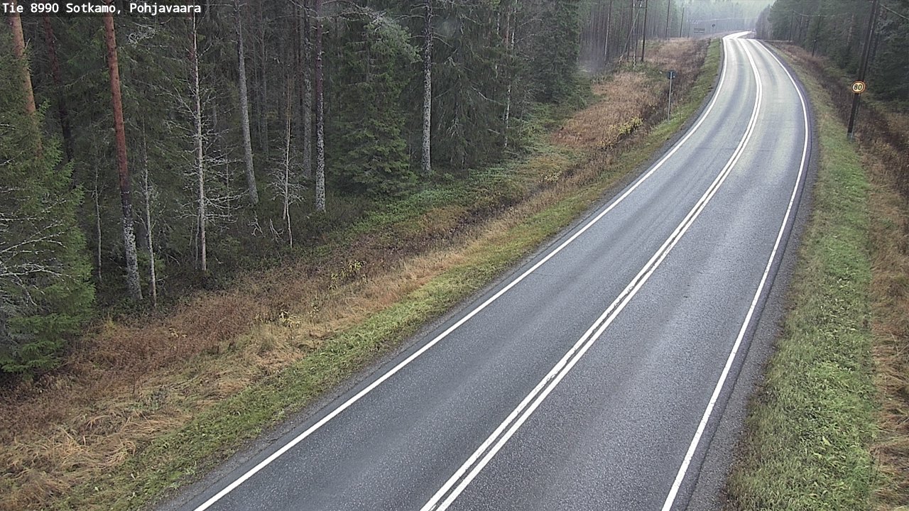 Kelikamerat Kuva Tie 8990 Sotkamo, Pohjavaara, Sotkamo, Kainuu