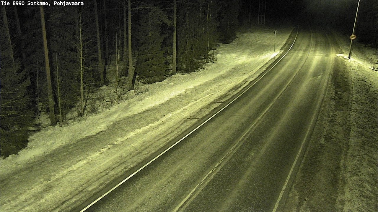 Kelikamerat Kuva Tie 8990 Sotkamo, Pohjavaara, Sotkamo, Kainuu