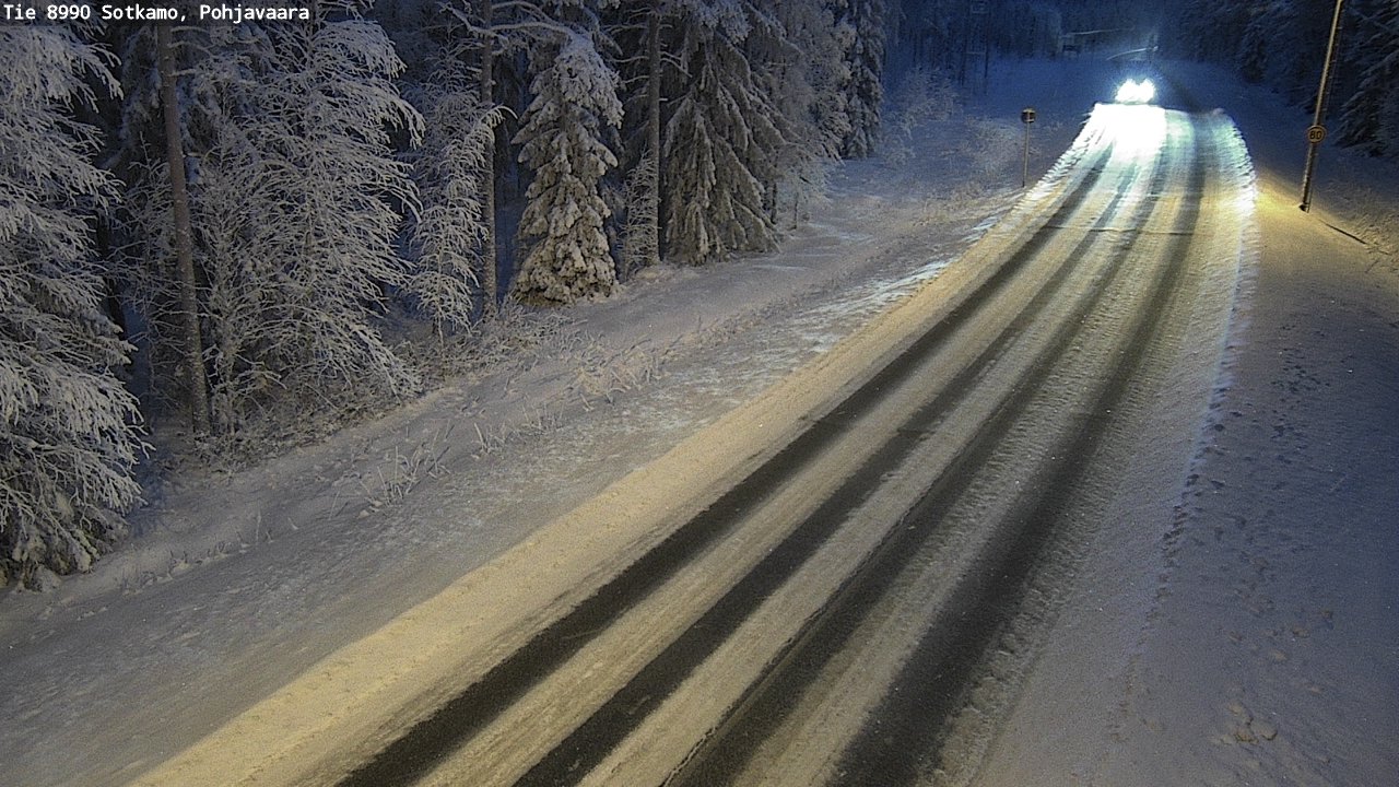 Kelikamerat Kuva Tie 8990 Sotkamo, Pohjavaara, Sotkamo, Kainuu