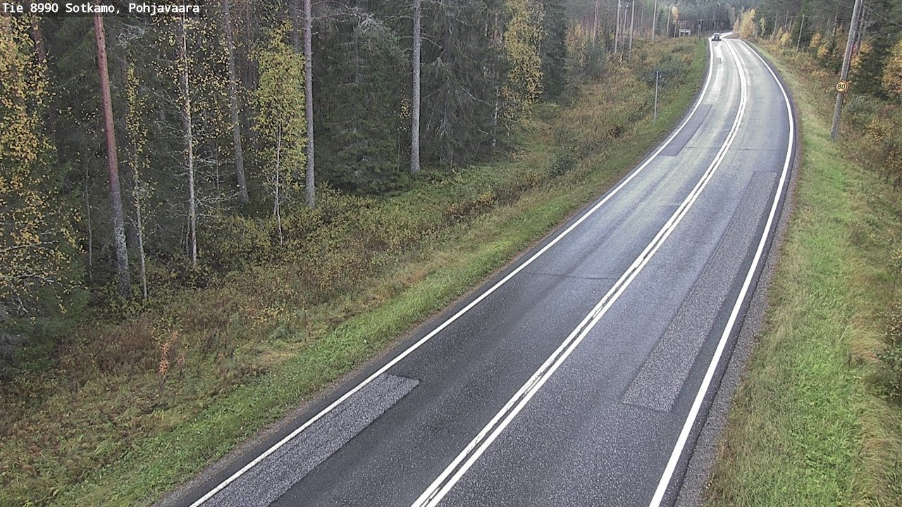 Kelikamerat Kuva Tie 8990 Sotkamo, Pohjavaara, Sotkamo, Kainuu