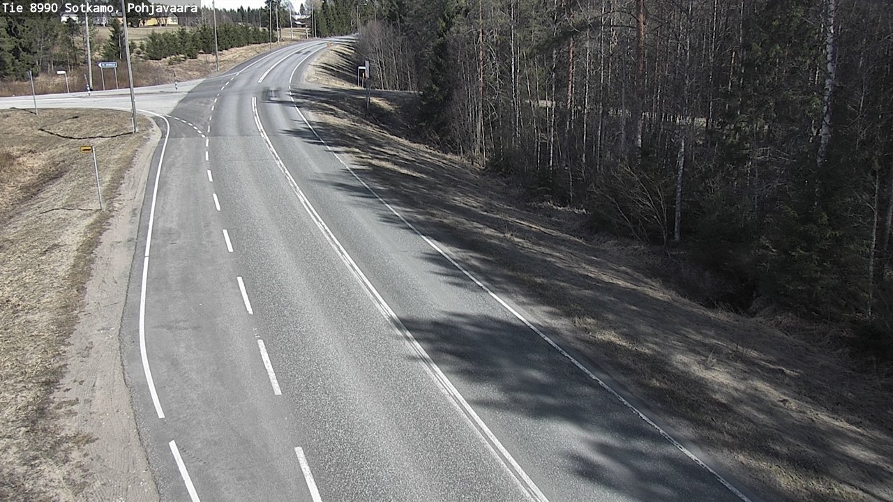 Kelikamerat Kuva Tie 8990 Sotkamo, Pohjavaara, Sotkamo, Kainuu