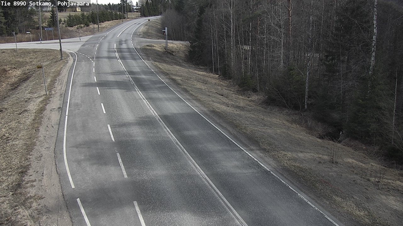 Kelikamerat Kuva Tie 8990 Sotkamo, Pohjavaara, Sotkamo, Kainuu