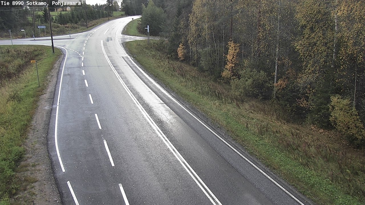 Weather Camera Image Road 8990 Sotkamo, Pohjavaara, Sotkamo, Kainuu