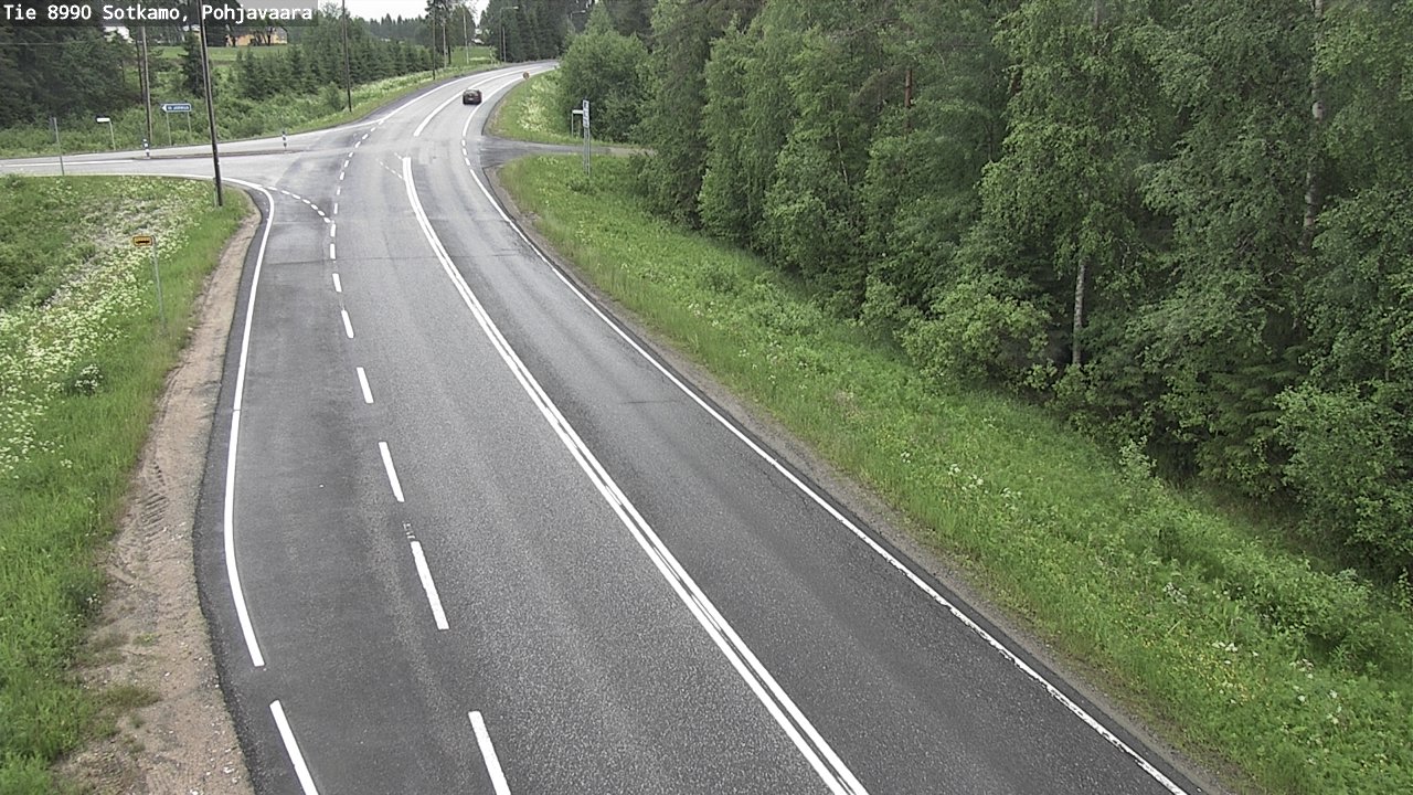 Kelikamerat Kuva Tie 8990 Sotkamo, Pohjavaara, Sotkamo, Kainuu