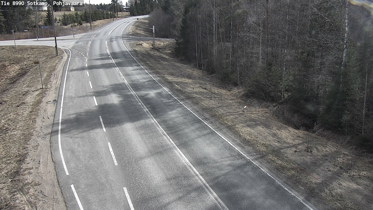 Kelikamerat Kuva Tie 8990 Sotkamo, Pohjavaara, Sotkamo, Kainuu