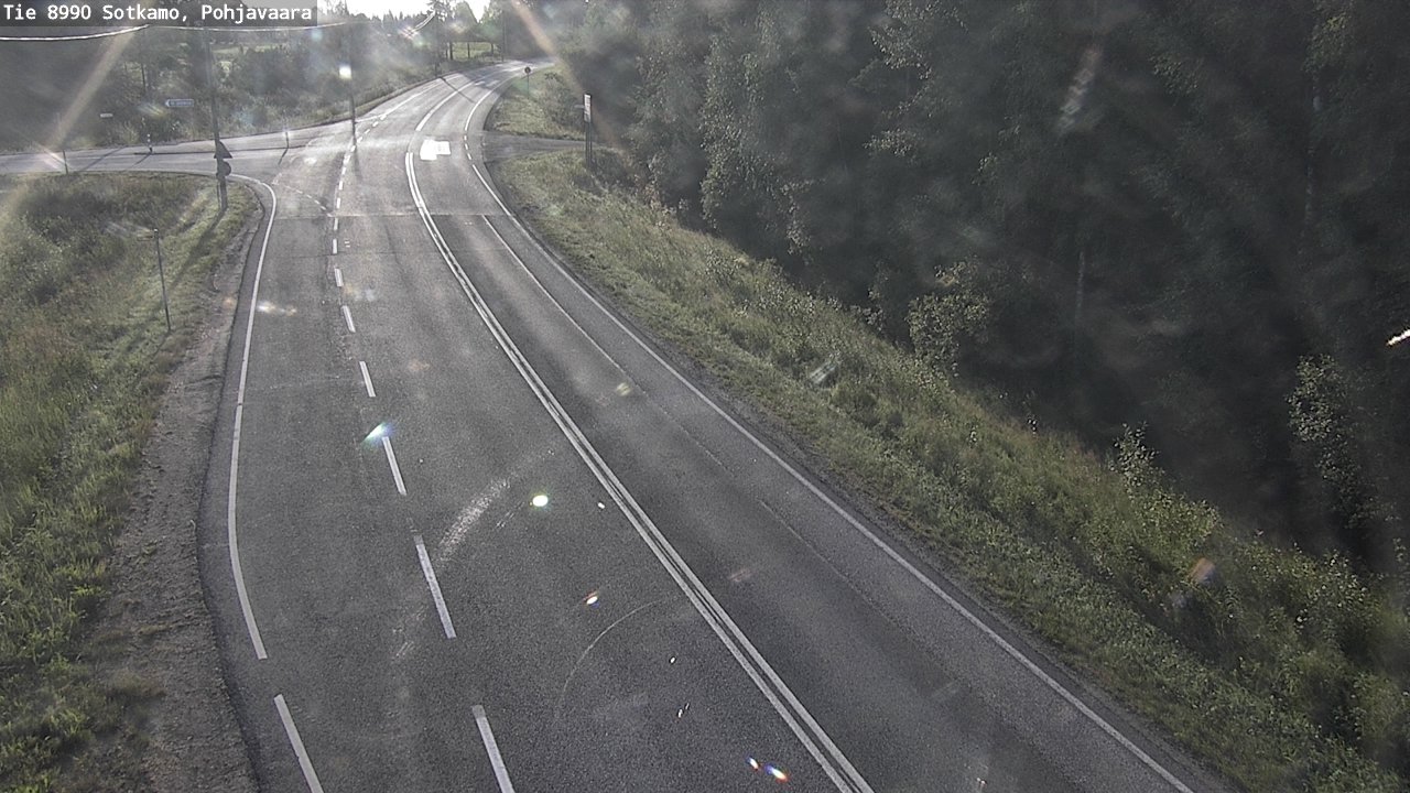 Weather Camera Image Road 8990 Sotkamo, Pohjavaara, Sotkamo, Kainuu