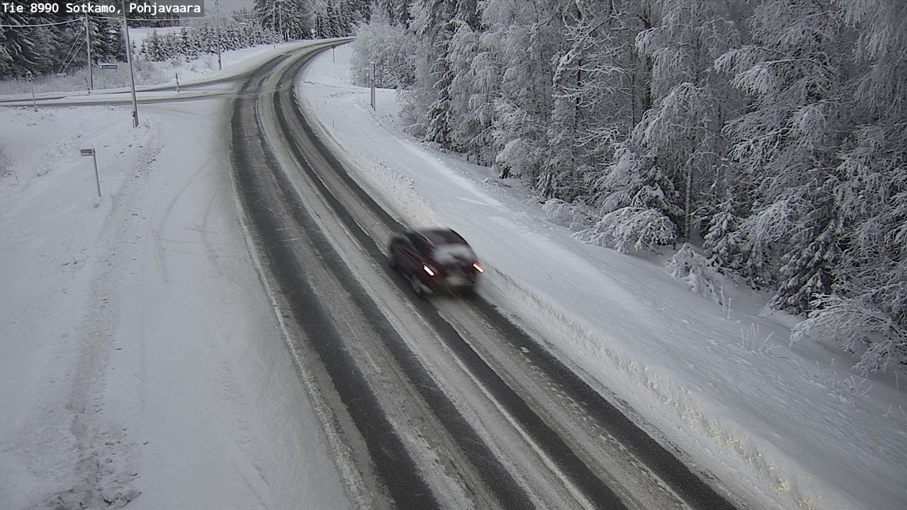 Kelikamerat Kuva Tie 8990 Sotkamo, Pohjavaara, Sotkamo, Kainuu