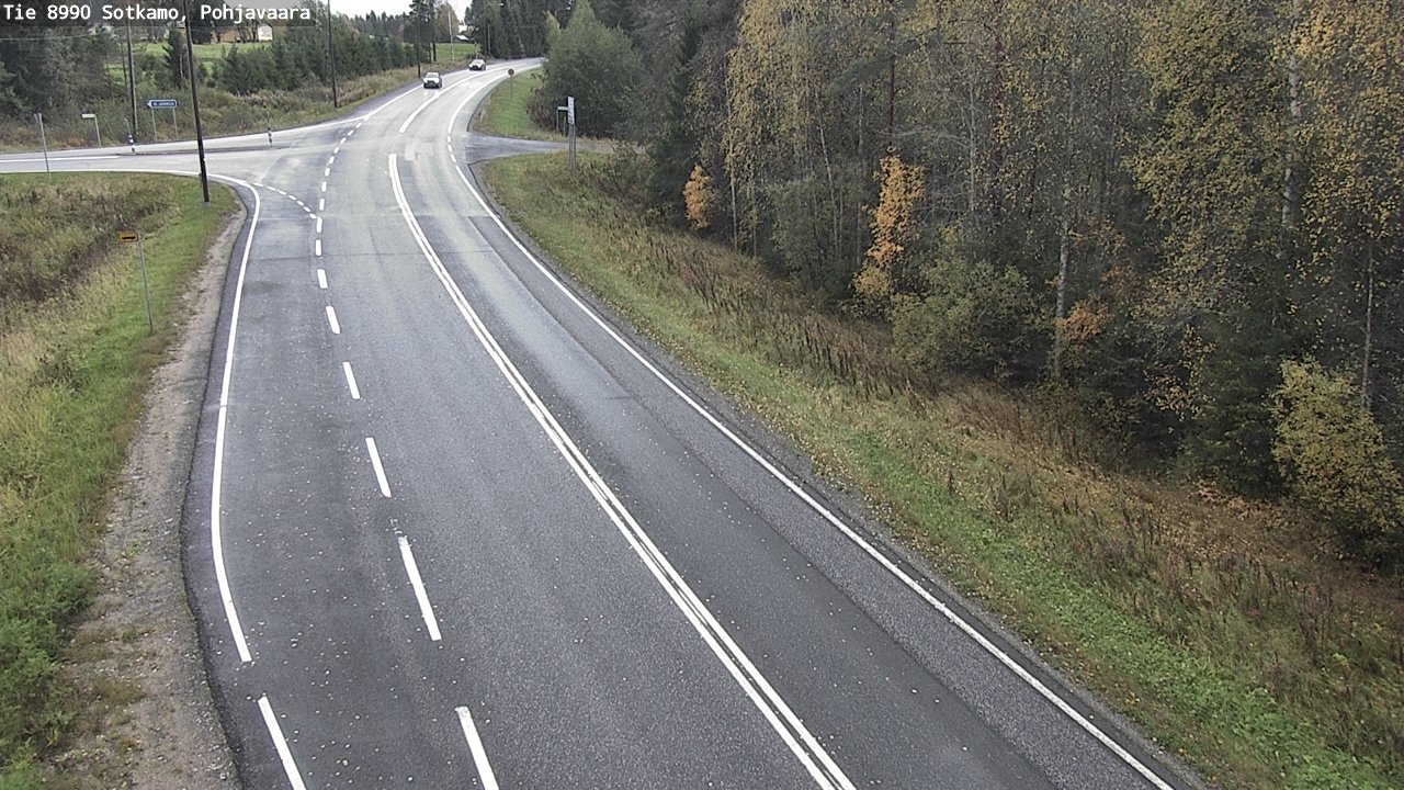Weather Camera Image Road 8990 Sotkamo, Pohjavaara, Sotkamo, Kainuu