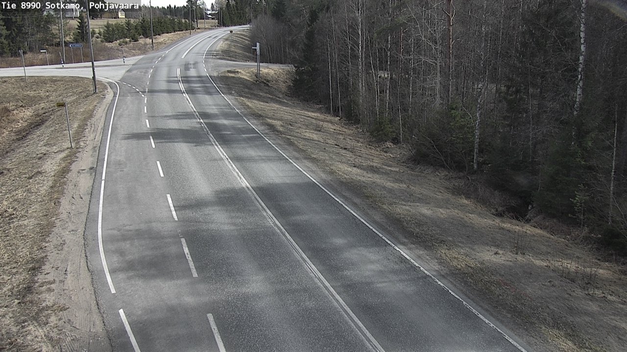 Kelikamerat Kuva Tie 8990 Sotkamo, Pohjavaara, Sotkamo, Kainuu