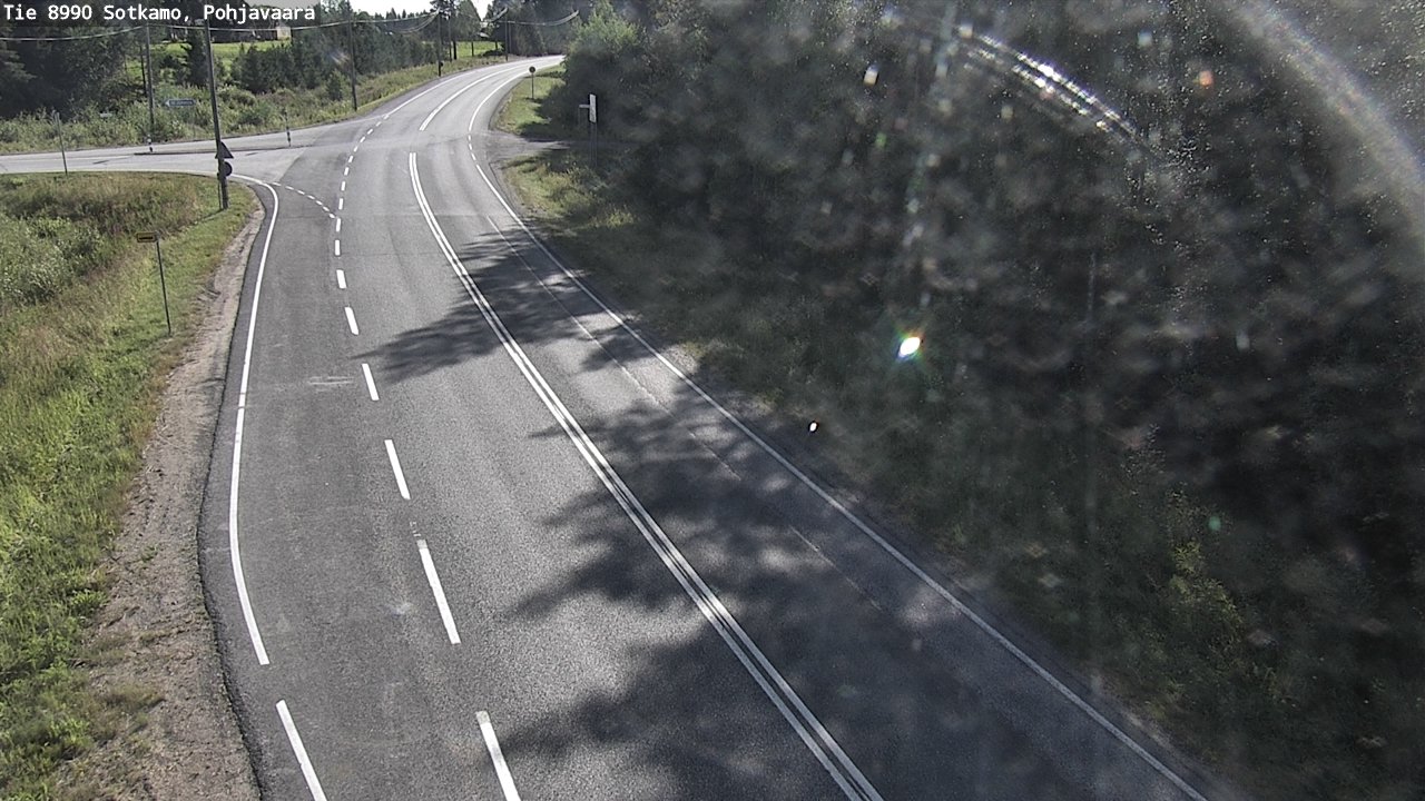 Weather Camera Image Road 8990 Sotkamo, Pohjavaara, Sotkamo, Kainuu