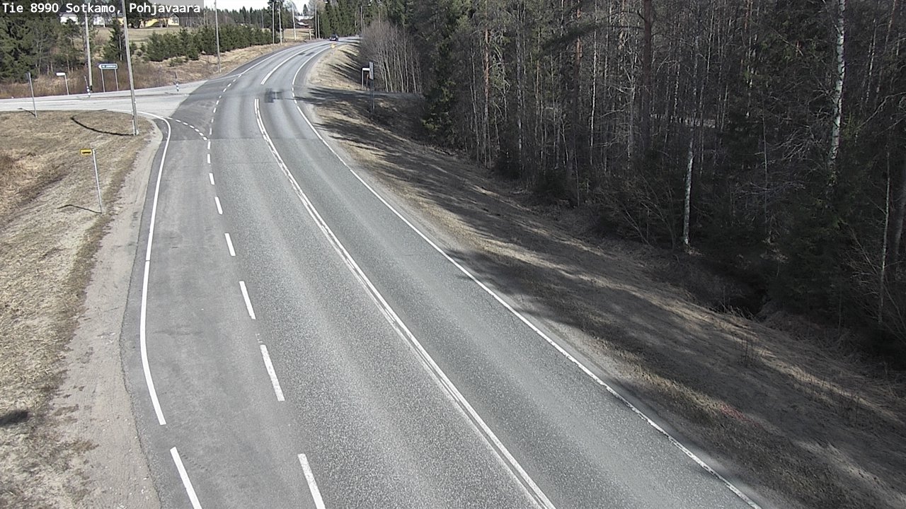 Kelikamerat Kuva Tie 8990 Sotkamo, Pohjavaara, Sotkamo, Kainuu