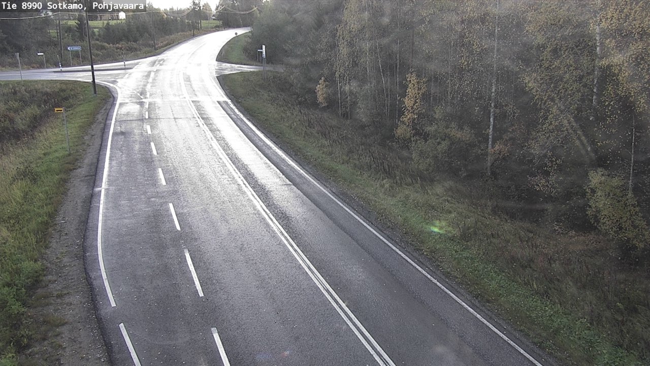 Weather Camera Image Road 8990 Sotkamo, Pohjavaara, Sotkamo, Kainuu
