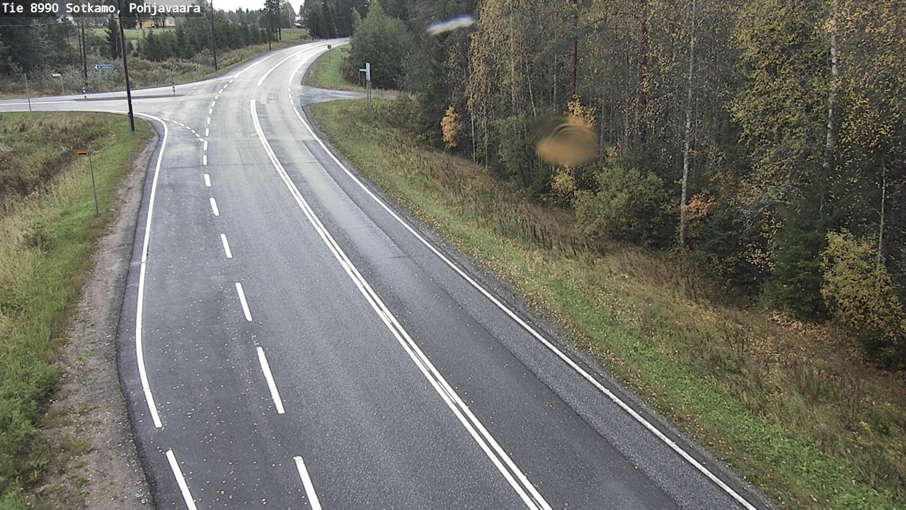 Weather Camera Image Road 8990 Sotkamo, Pohjavaara, Sotkamo, Kainuu