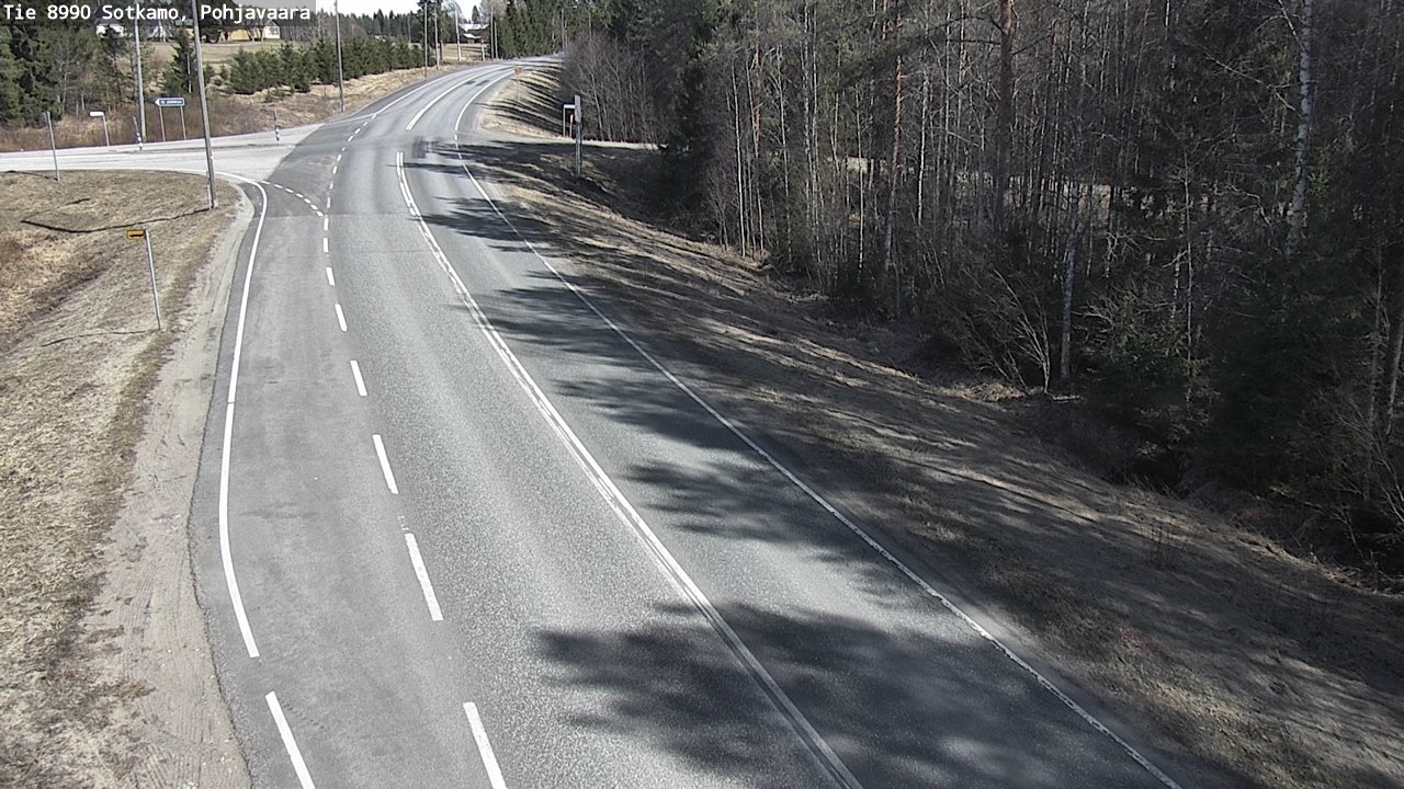 Kelikamerat Kuva Tie 8990 Sotkamo, Pohjavaara, Sotkamo, Kainuu