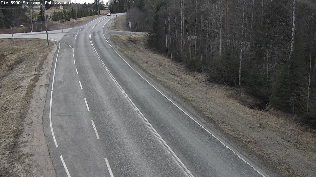 Kelikamerat Kuva Tie 8990 Sotkamo, Pohjavaara, Sotkamo, Kainuu