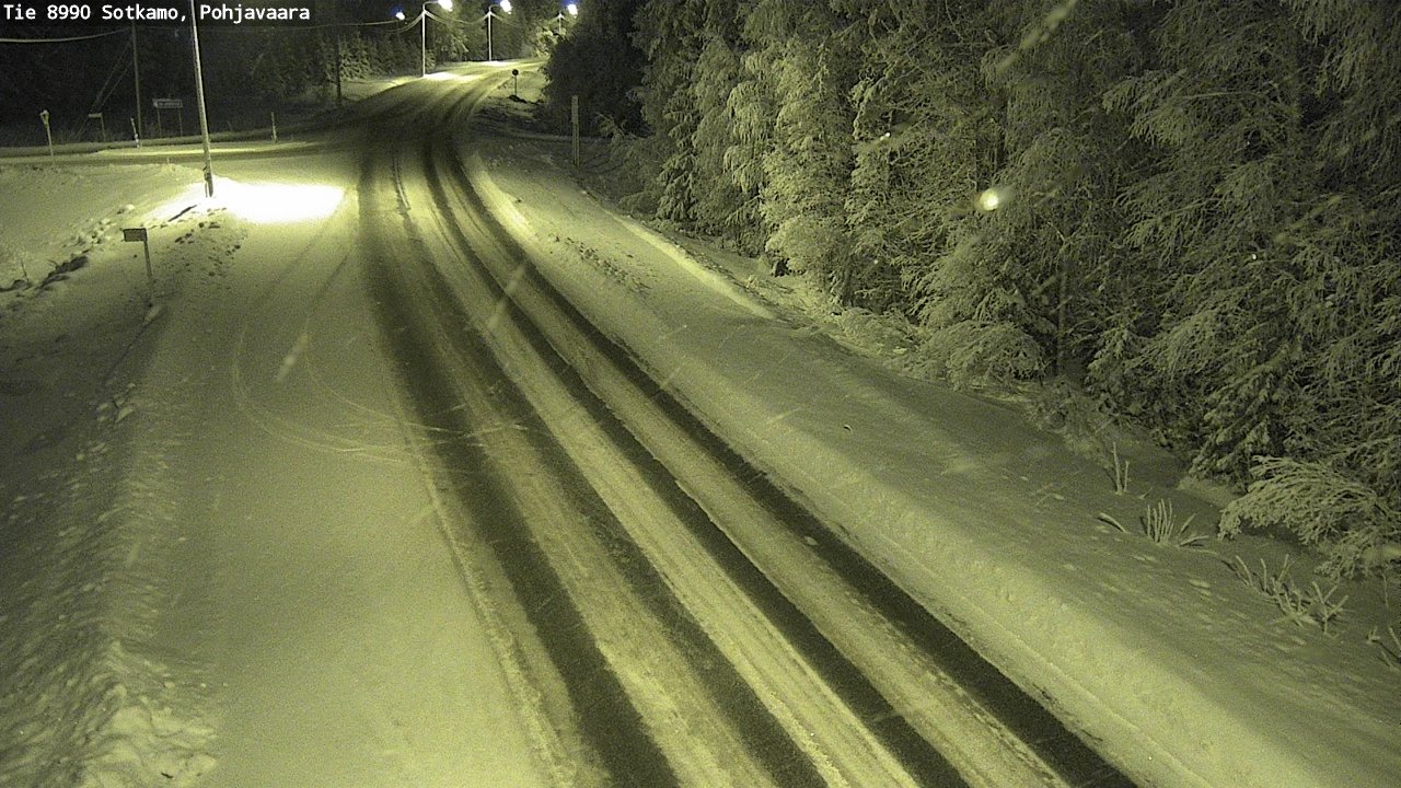 Kelikamerat Kuva Tie 8990 Sotkamo, Pohjavaara, Sotkamo, Kainuu