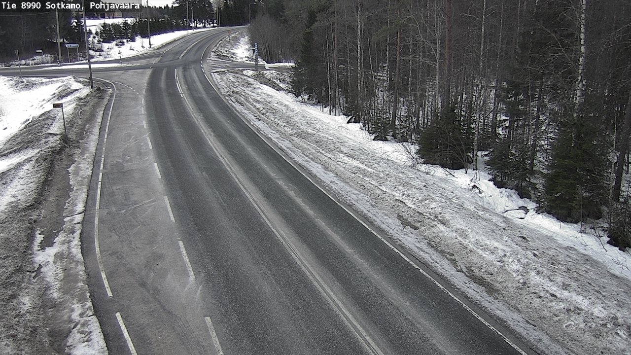 Kelikamerat Kuva Tie 8990 Sotkamo, Pohjavaara, Sotkamo, Kainuu