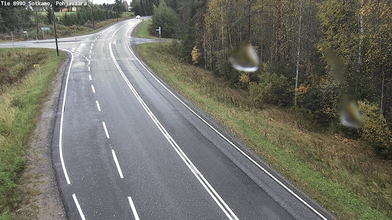 Weather Camera Image Road 8990 Sotkamo, Pohjavaara, Sotkamo, Kainuu