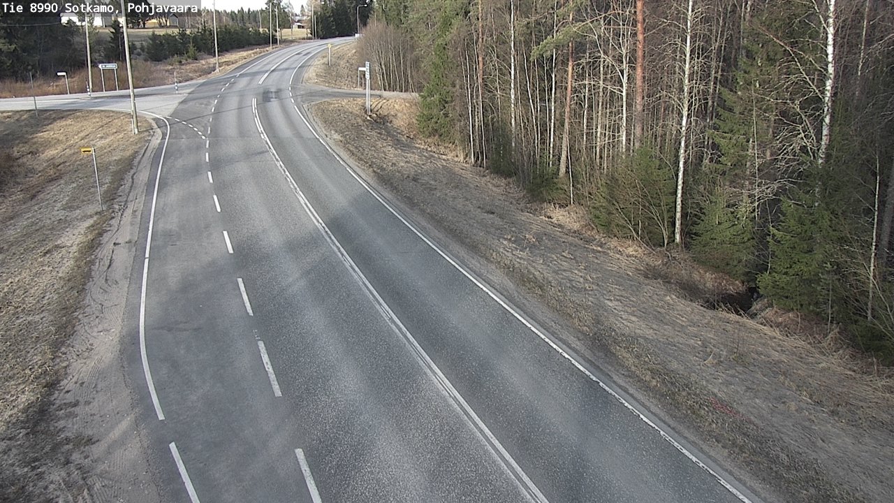 Kelikamerat Kuva Tie 8990 Sotkamo, Pohjavaara, Sotkamo, Kainuu