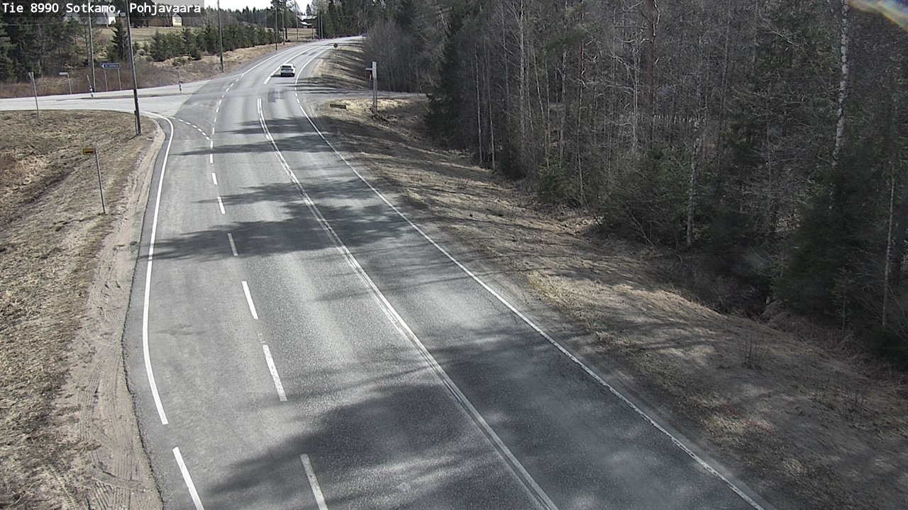 Kelikamerat Kuva Tie 8990 Sotkamo, Pohjavaara, Sotkamo, Kainuu