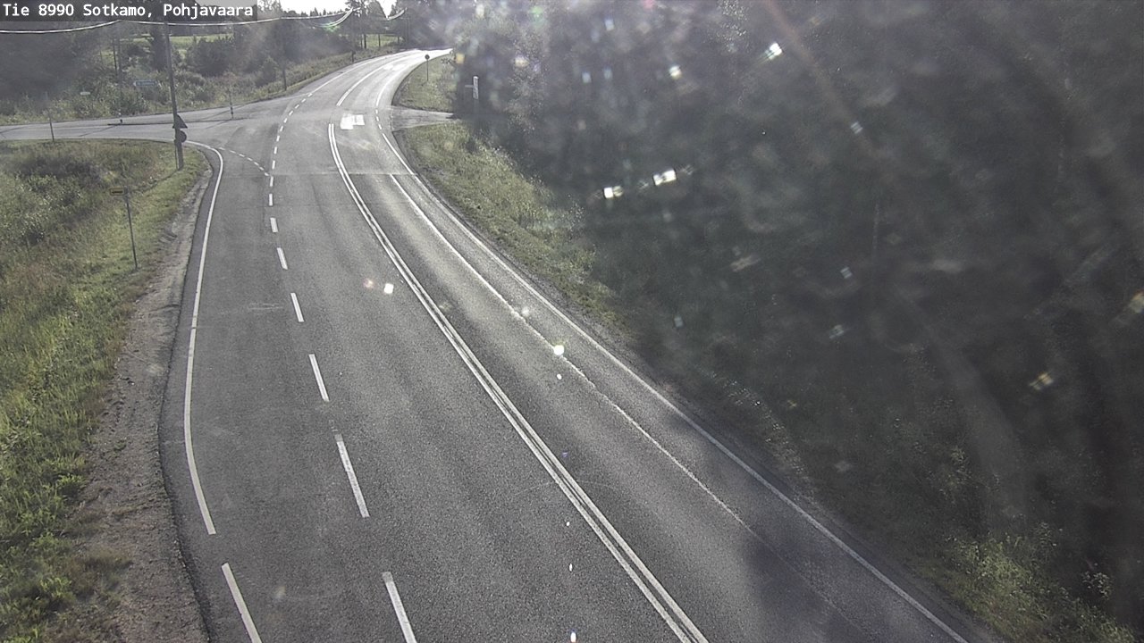 Weather Camera Image Road 8990 Sotkamo, Pohjavaara, Sotkamo, Kainuu
