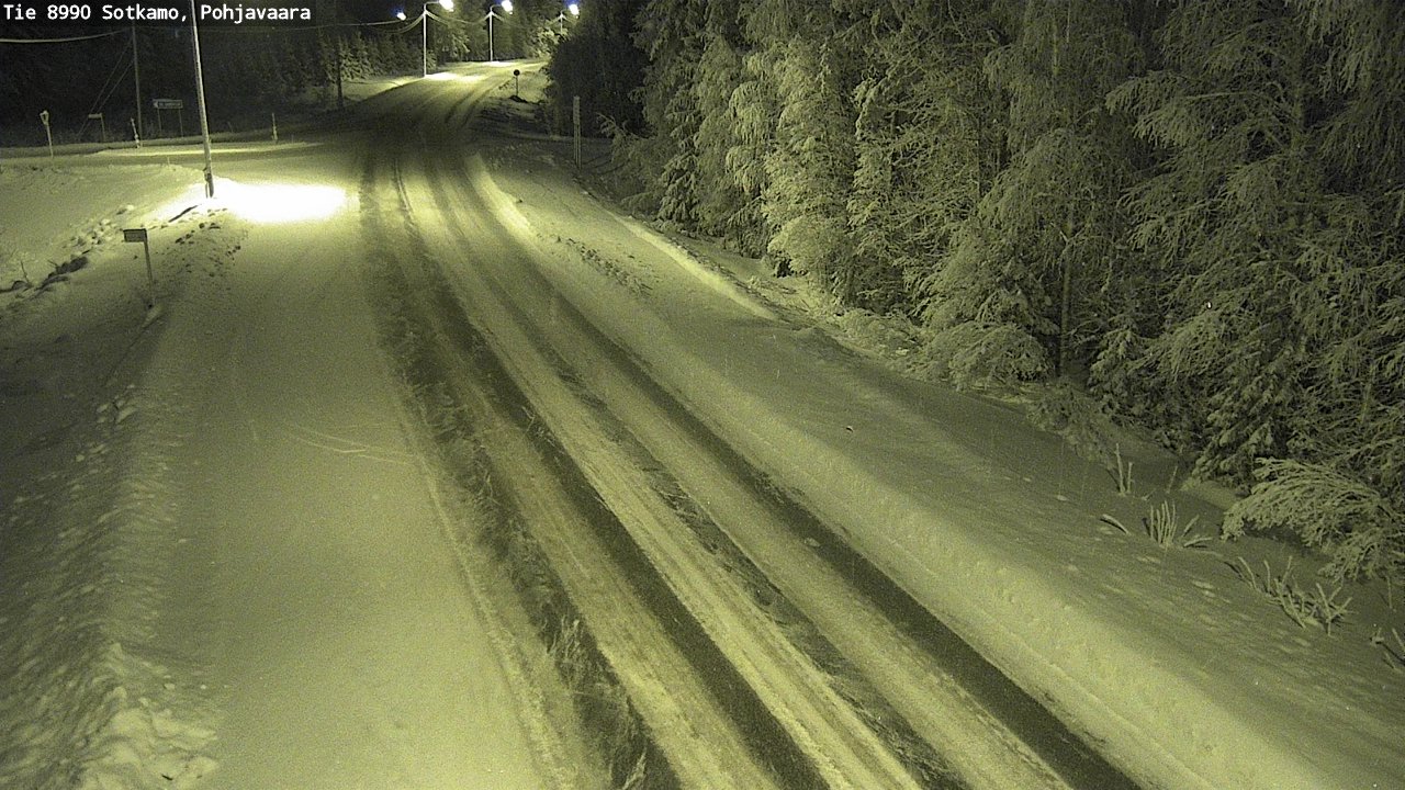 Kelikamerat Kuva Tie 8990 Sotkamo, Pohjavaara, Sotkamo, Kainuu