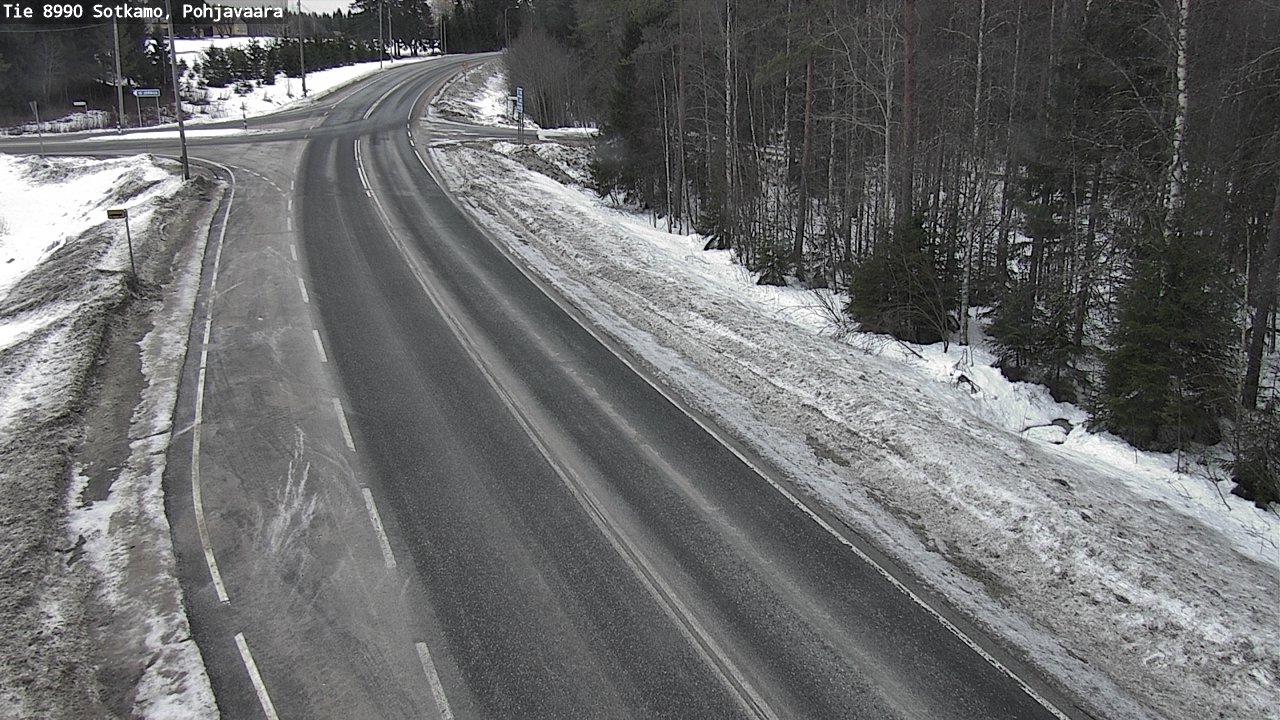 Kelikamerat Kuva Tie 8990 Sotkamo, Pohjavaara, Sotkamo, Kainuu