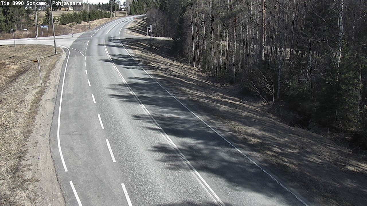 Kelikamerat Kuva Tie 8990 Sotkamo, Pohjavaara, Sotkamo, Kainuu