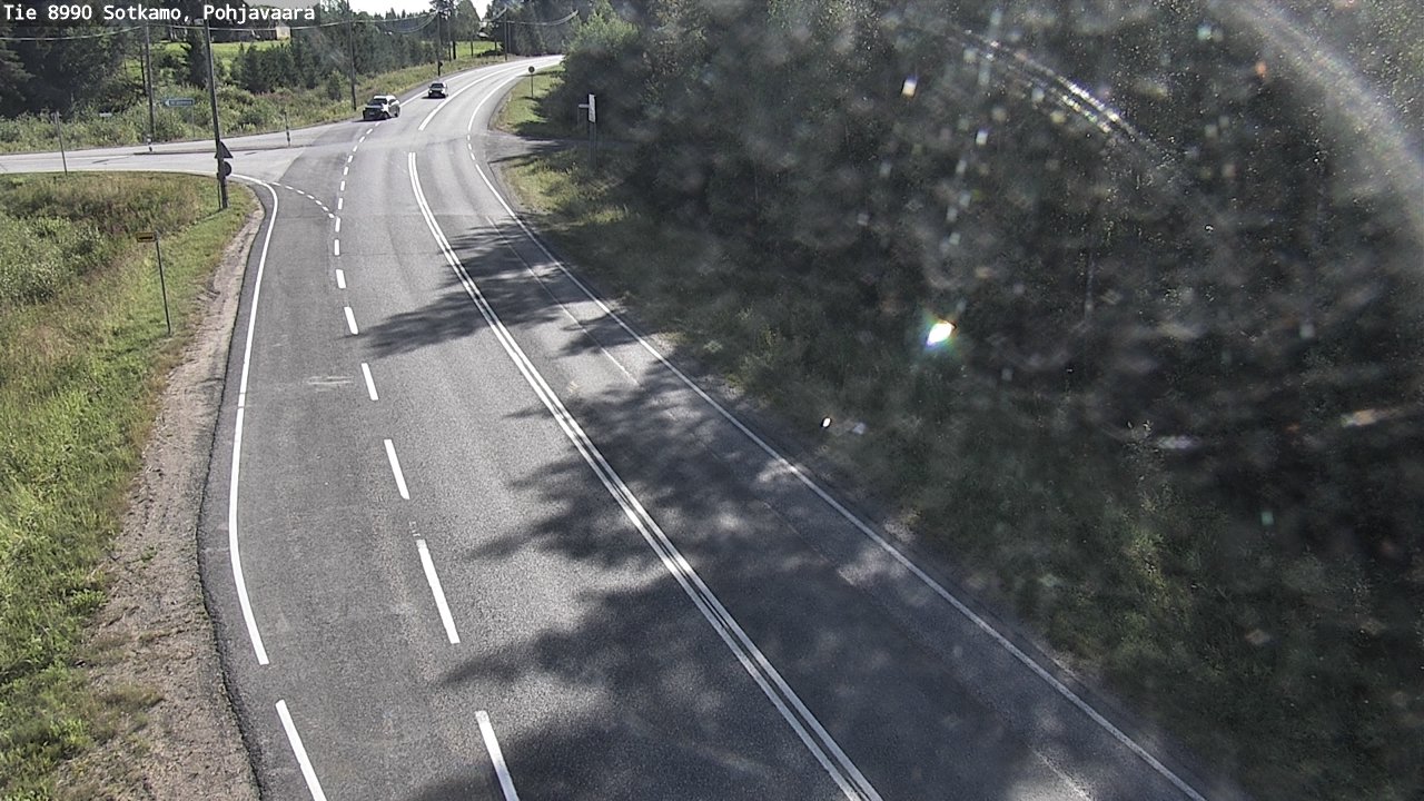 Weather Camera Image Road 8990 Sotkamo, Pohjavaara, Sotkamo, Kainuu