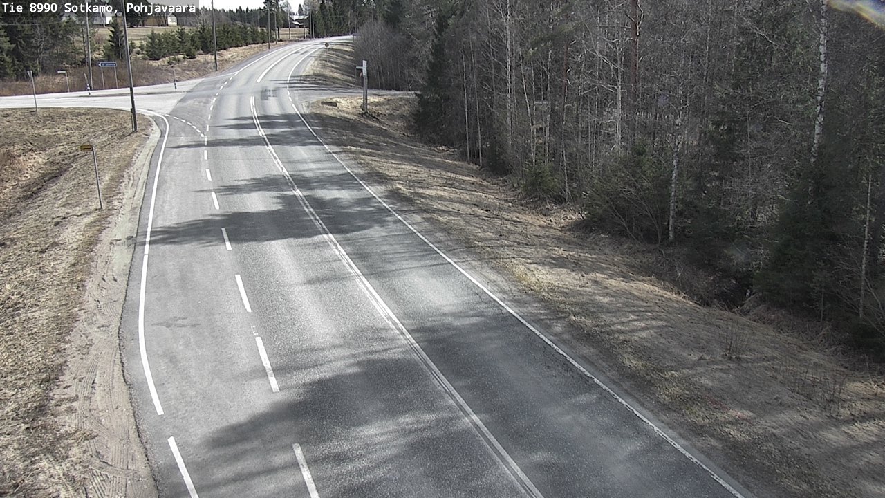 Kelikamerat Kuva Tie 8990 Sotkamo, Pohjavaara, Sotkamo, Kainuu