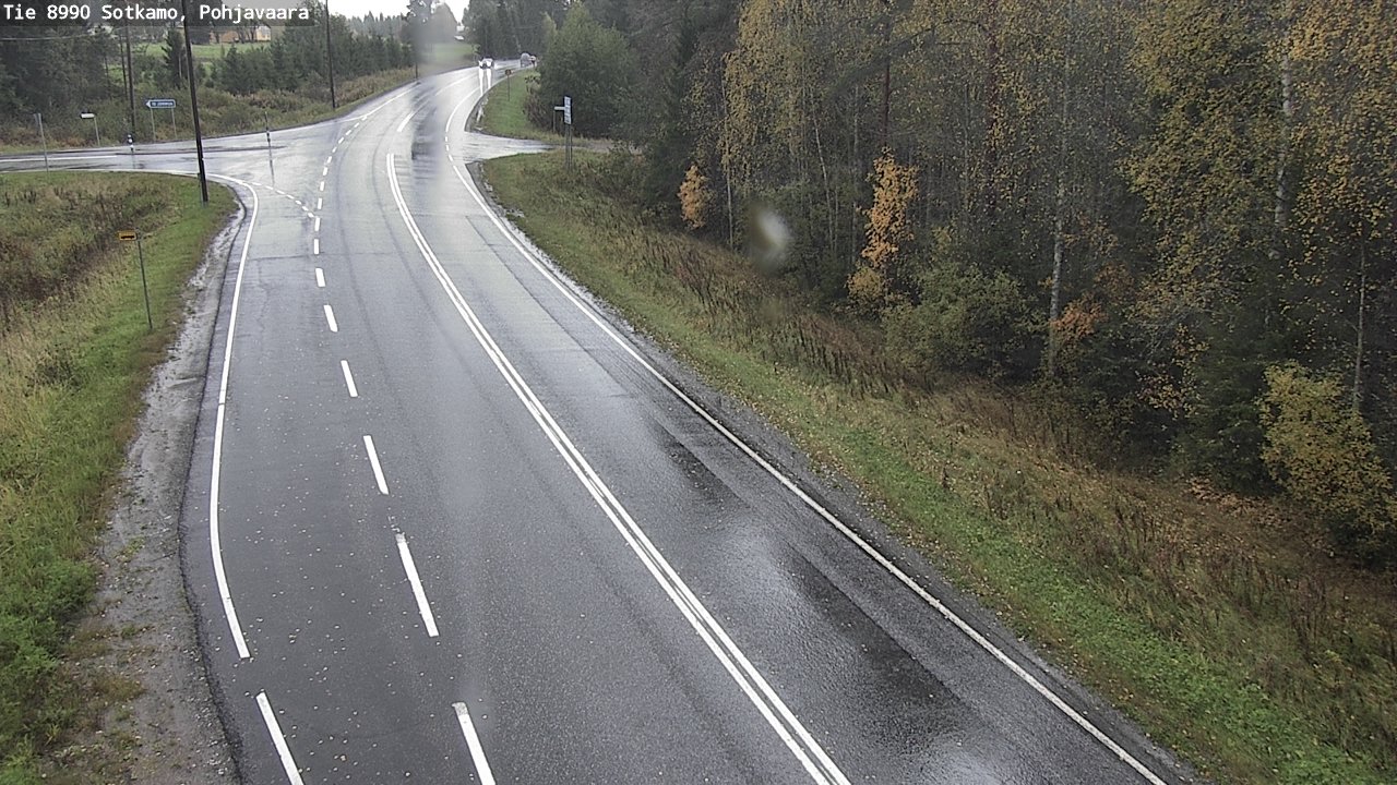Weather Camera Image Road 8990 Sotkamo, Pohjavaara, Sotkamo, Kainuu