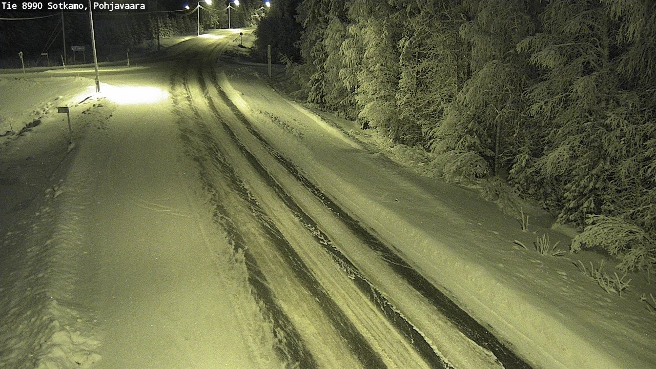 Kelikamerat Kuva Tie 8990 Sotkamo, Pohjavaara, Sotkamo, Kainuu