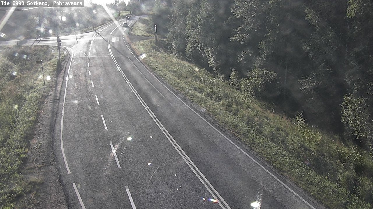 Weather Camera Image Road 8990 Sotkamo, Pohjavaara, Sotkamo, Kainuu