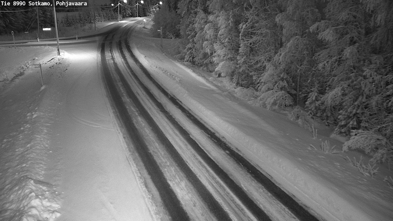 Kelikamerat Kuva Tie 8990 Sotkamo, Pohjavaara, Sotkamo, Kainuu