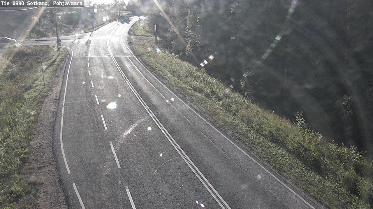 Weather Camera Image Road 8990 Sotkamo, Pohjavaara, Sotkamo, Kainuu