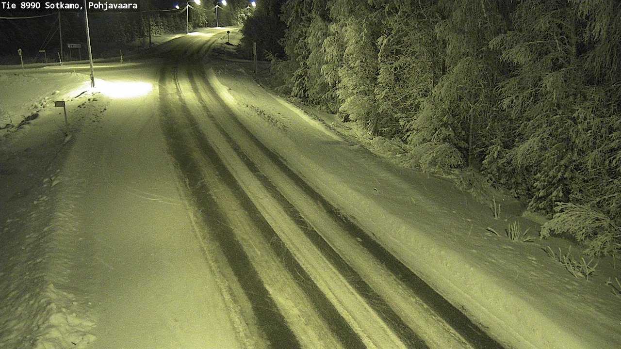 Kelikamerat Kuva Tie 8990 Sotkamo, Pohjavaara, Sotkamo, Kainuu