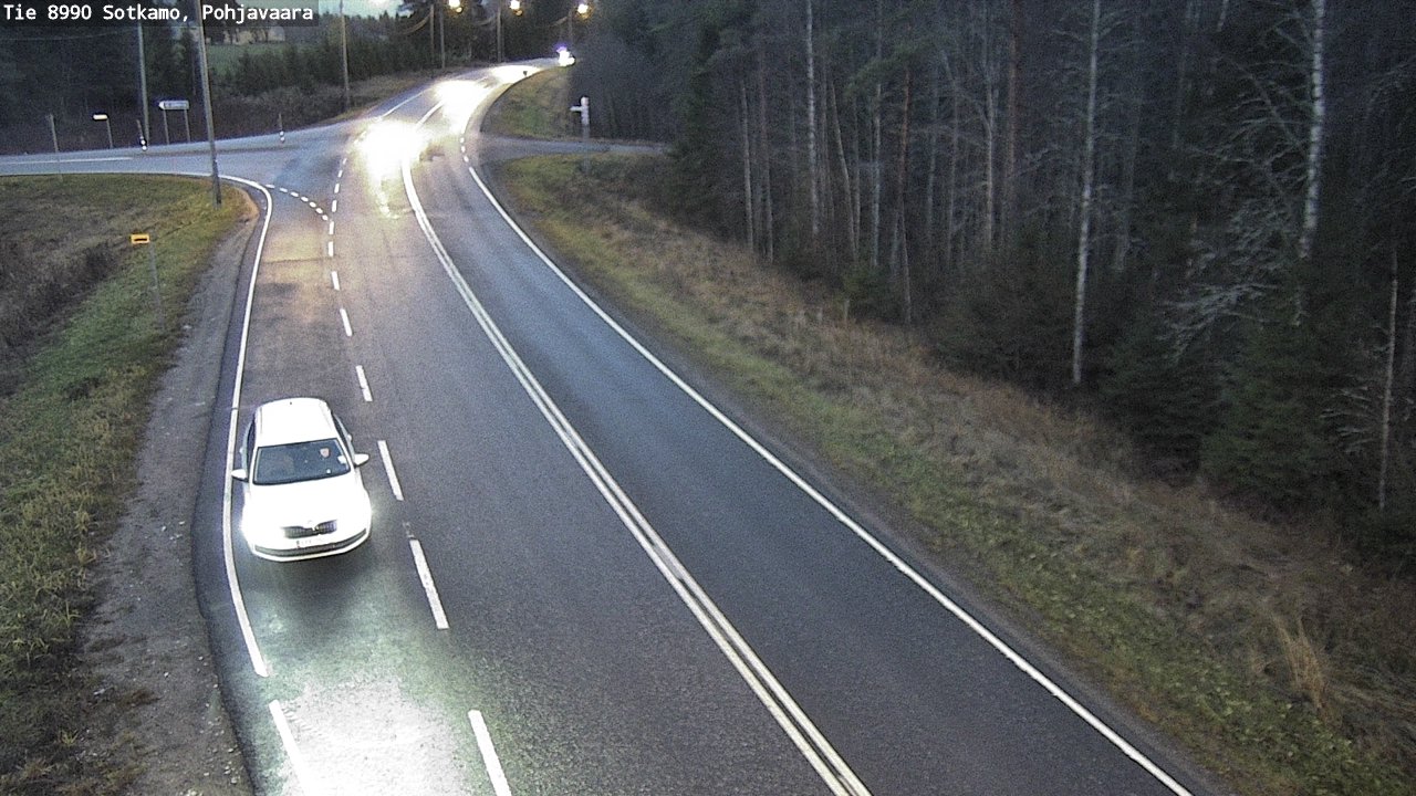 Kelikamerat Kuva Tie 8990 Sotkamo, Pohjavaara, Sotkamo, Kainuu