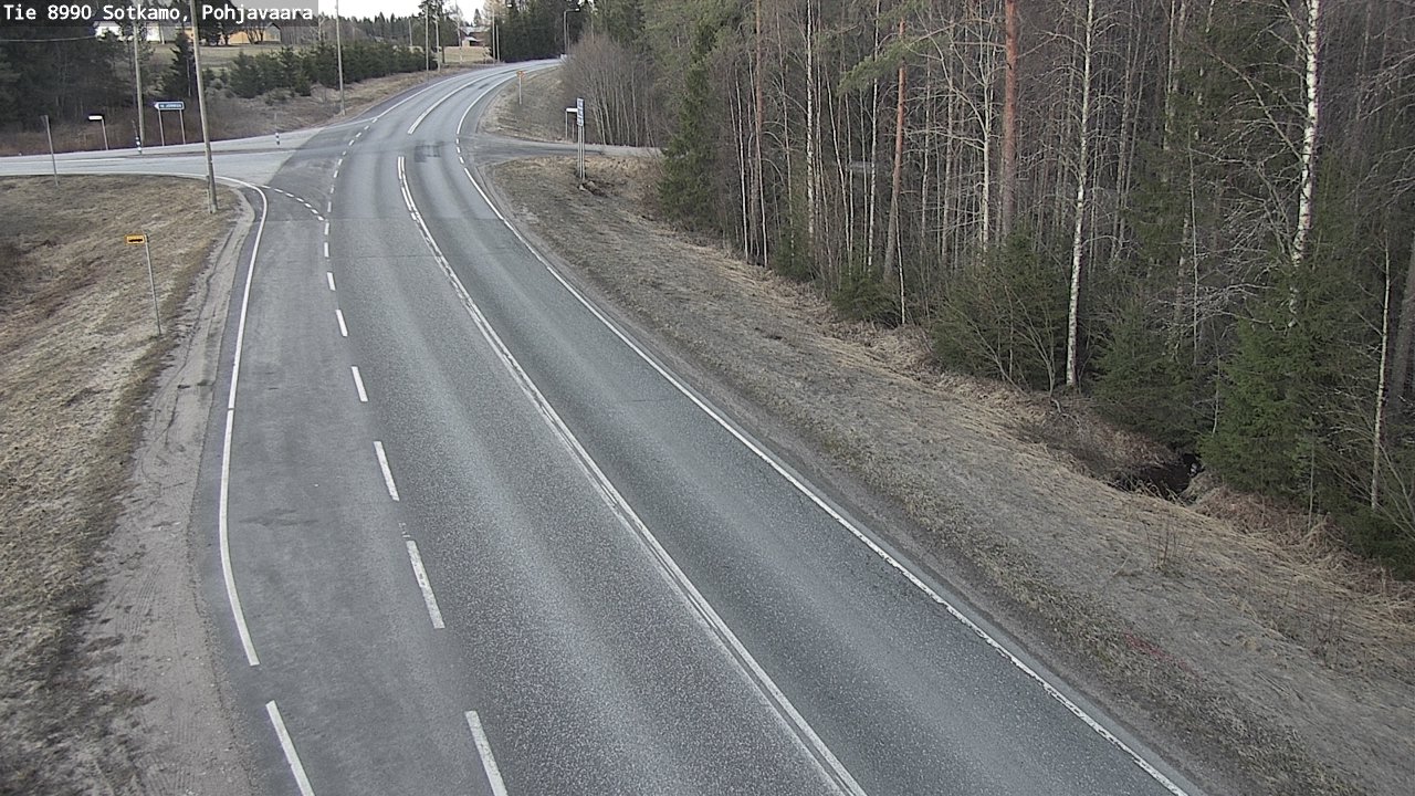 Kelikamerat Kuva Tie 8990 Sotkamo, Pohjavaara, Sotkamo, Kainuu