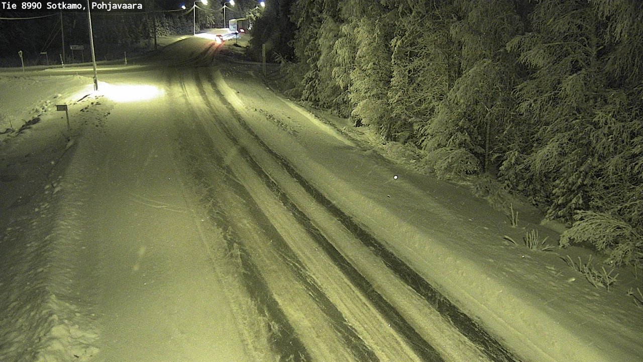 Kelikamerat Kuva Tie 8990 Sotkamo, Pohjavaara, Sotkamo, Kainuu