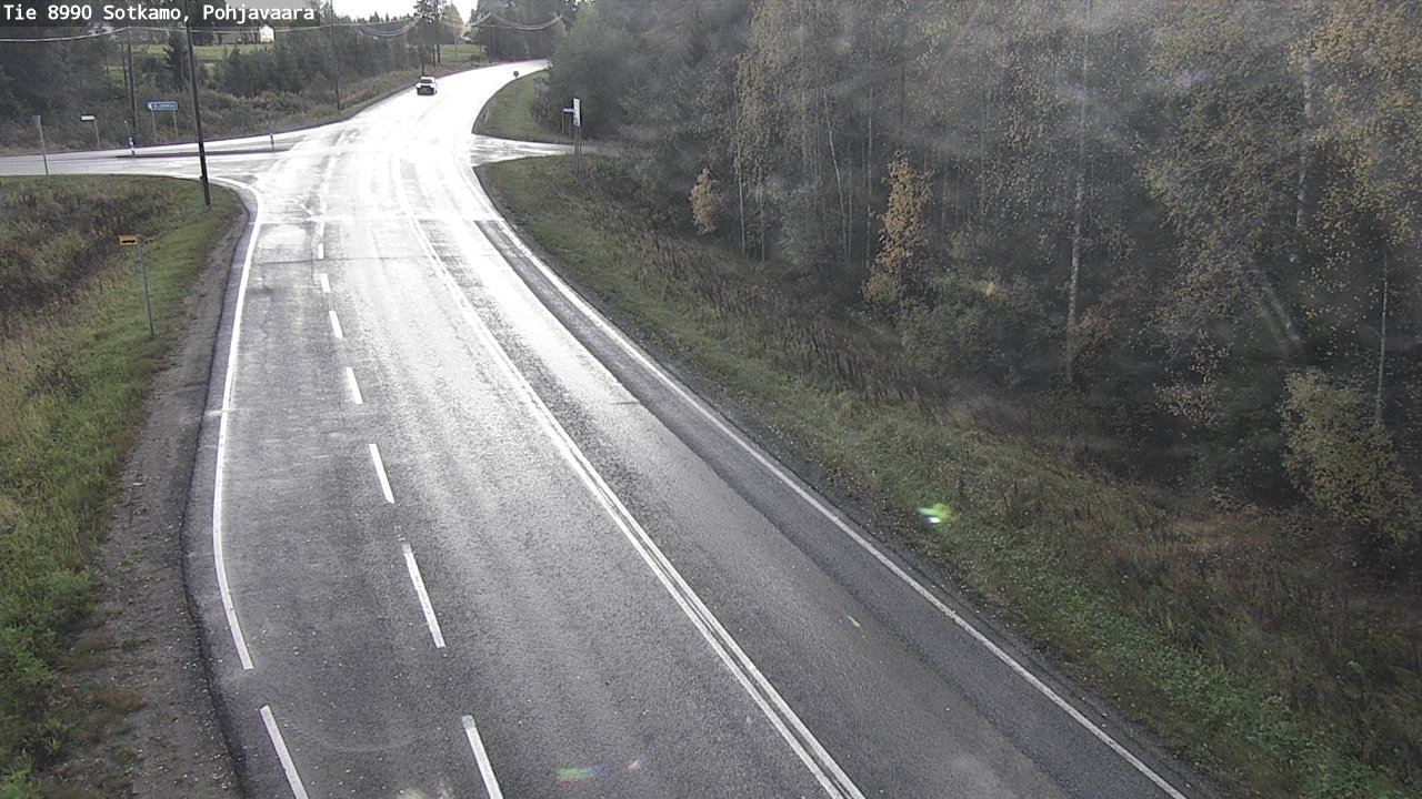 Weather Camera Image Road 8990 Sotkamo, Pohjavaara, Sotkamo, Kainuu