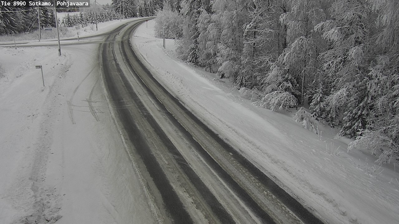 Kelikamerat Kuva Tie 8990 Sotkamo, Pohjavaara, Sotkamo, Kainuu