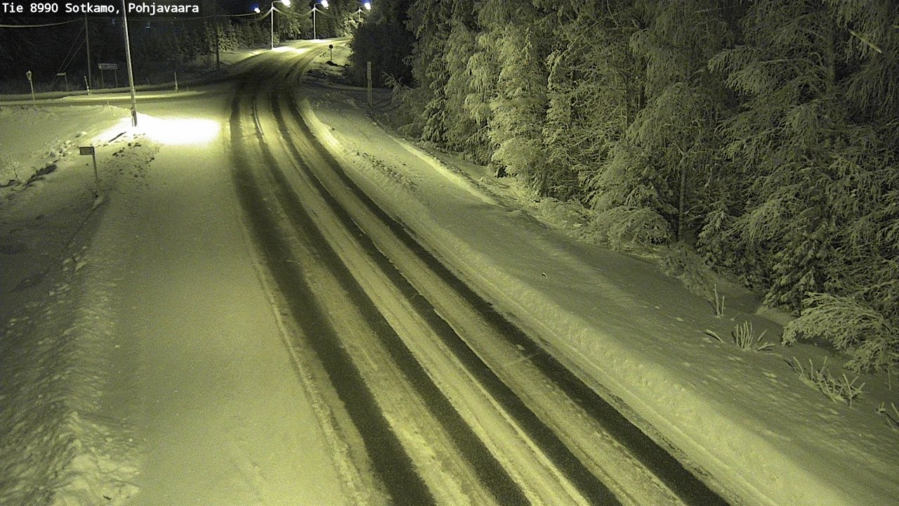 Kelikamerat Kuva Tie 8990 Sotkamo, Pohjavaara, Sotkamo, Kainuu