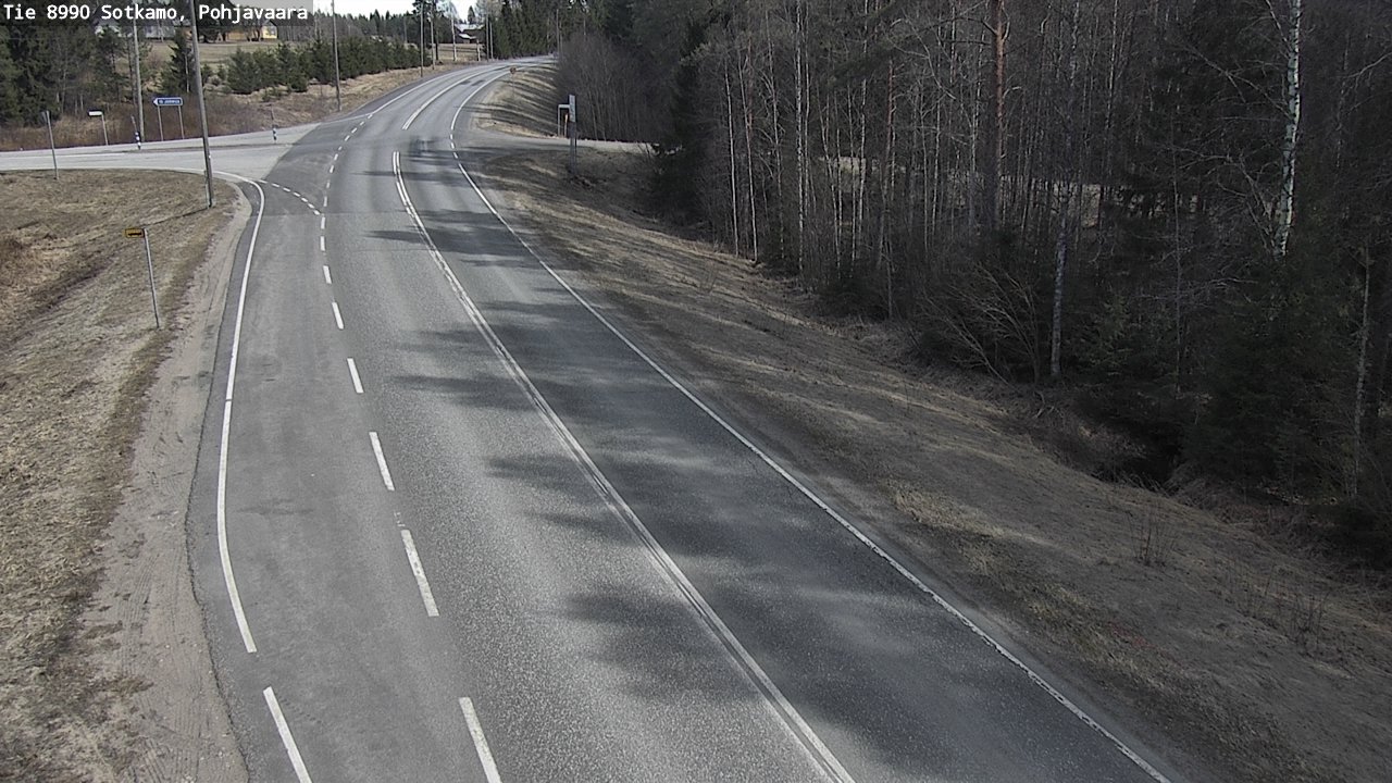 Kelikamerat Kuva Tie 8990 Sotkamo, Pohjavaara, Sotkamo, Kainuu