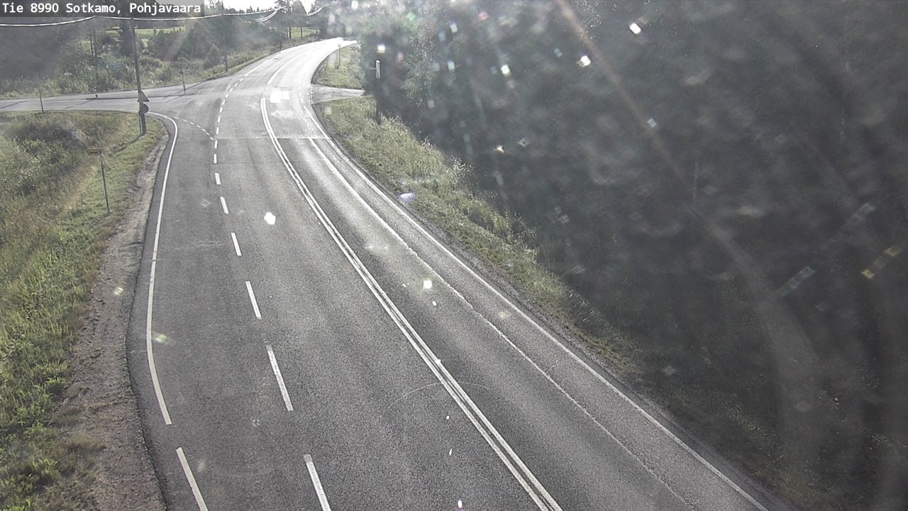 Weather Camera Image Road 8990 Sotkamo, Pohjavaara, Sotkamo, Kainuu