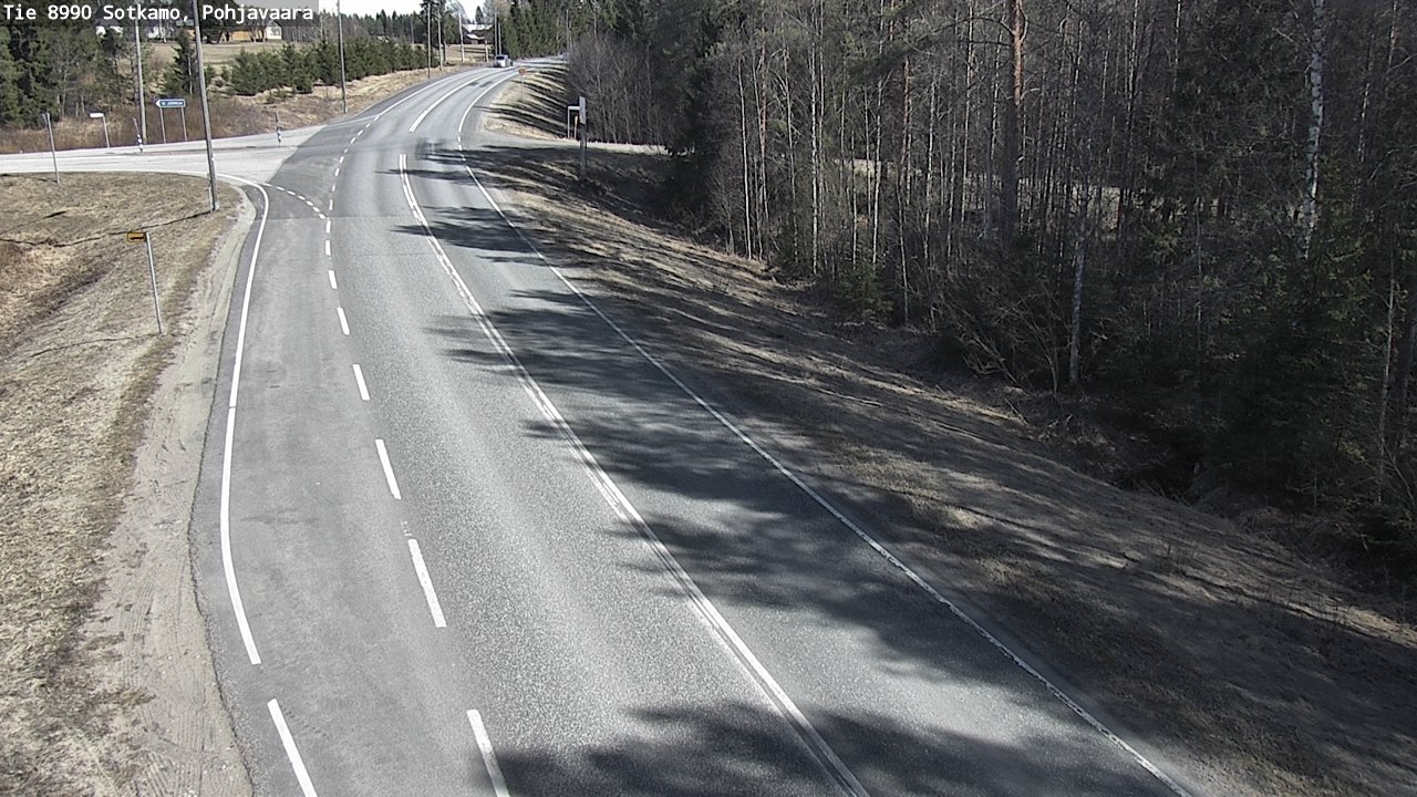 Kelikamerat Kuva Tie 8990 Sotkamo, Pohjavaara, Sotkamo, Kainuu