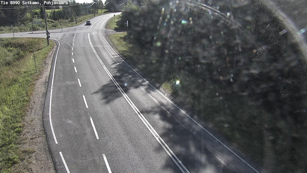 Weather Camera Image Road 8990 Sotkamo, Pohjavaara, Sotkamo, Kainuu
