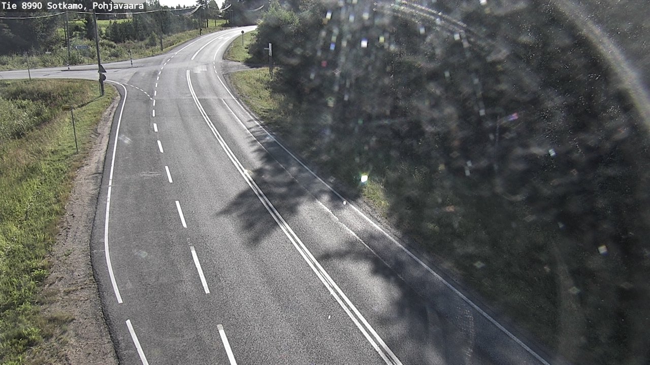 Weather Camera Image Road 8990 Sotkamo, Pohjavaara, Sotkamo, Kainuu