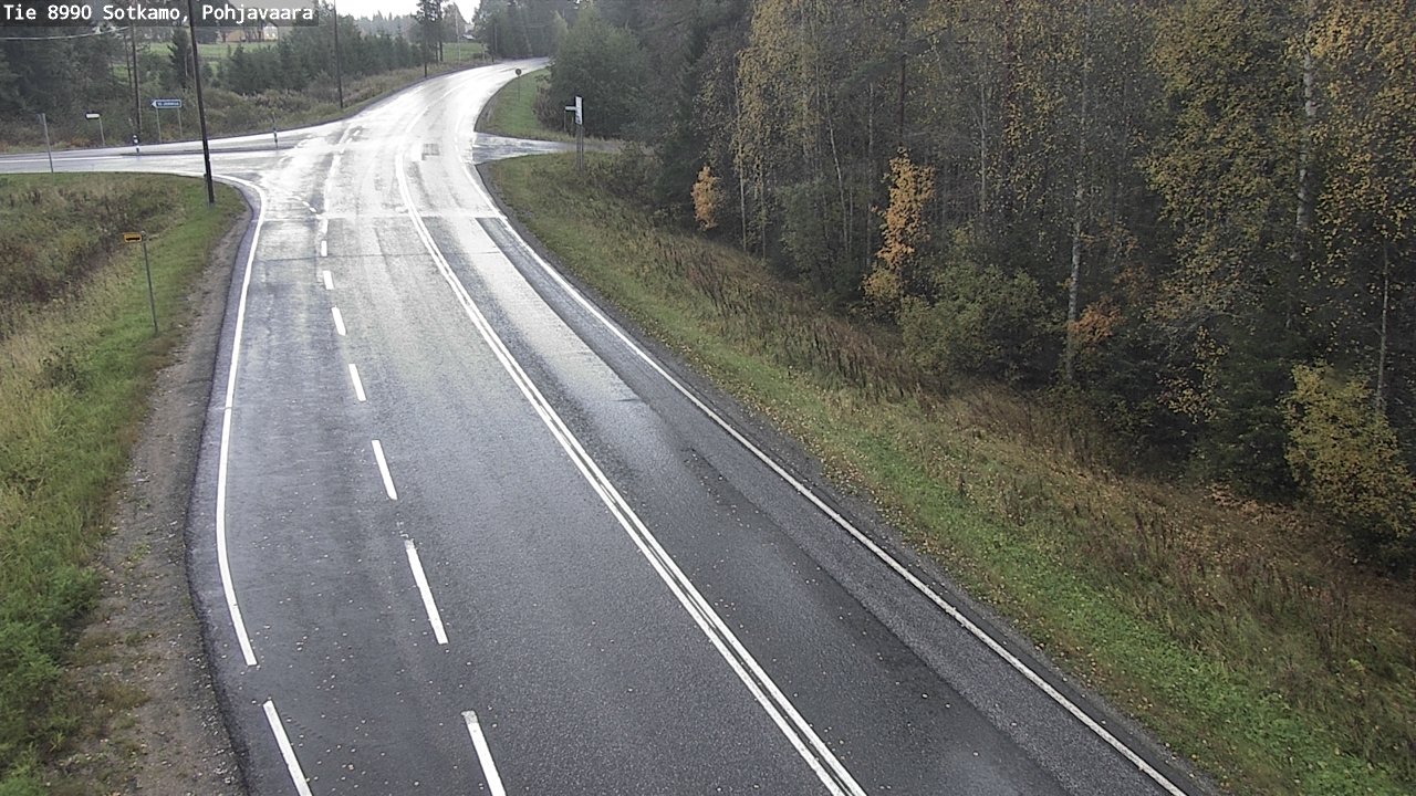 Weather Camera Image Road 8990 Sotkamo, Pohjavaara, Sotkamo, Kainuu