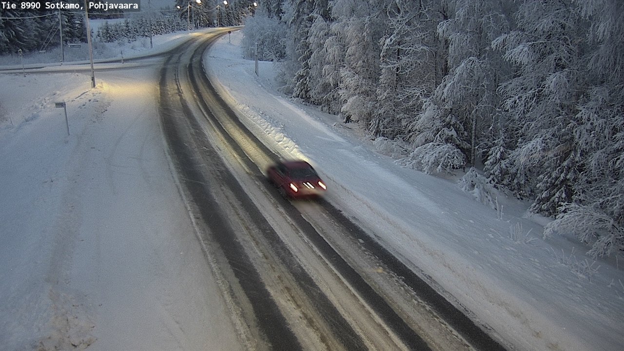Kelikamerat Kuva Tie 8990 Sotkamo, Pohjavaara, Sotkamo, Kainuu